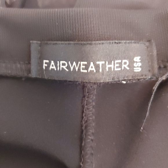 Fairweather Strapless Jump Suit with sheer overlay Size Medium - Picture 6 of 10